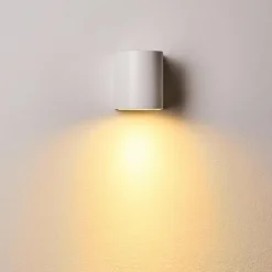 Applique murale d'extérieur Nordborg LED Blanc, 1 lumière