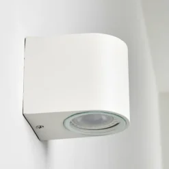 Applique murale d'extérieur Nordborg LED Blanc, 1 lumière