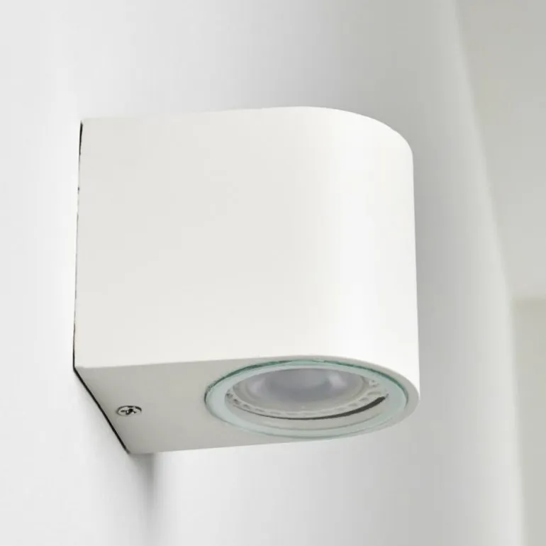 Applique murale d'extérieur Nordborg LED Blanc, 1 lumière