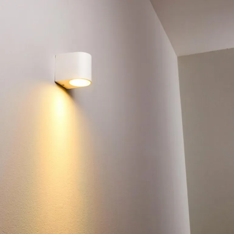 Applique murale d'extérieur Nordborg LED Blanc, 1 lumière