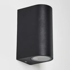 Applique murale d'extérieur Nordborg LED Noir, 2 lumières