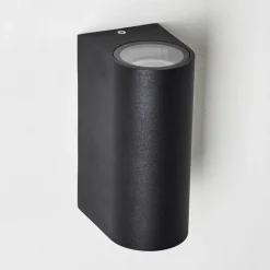 Applique murale d'extérieur Nordborg LED Noir, 2 lumières