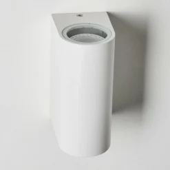 Applique murale d'extérieur Nordborg LED Blanc, 2 lumières