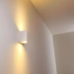 Applique murale d'extérieur Nordborg LED Blanc, 2 lumières