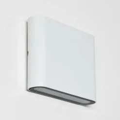 Applique murale d'extérieur Tinglev LED Blanc, 2 lumières
