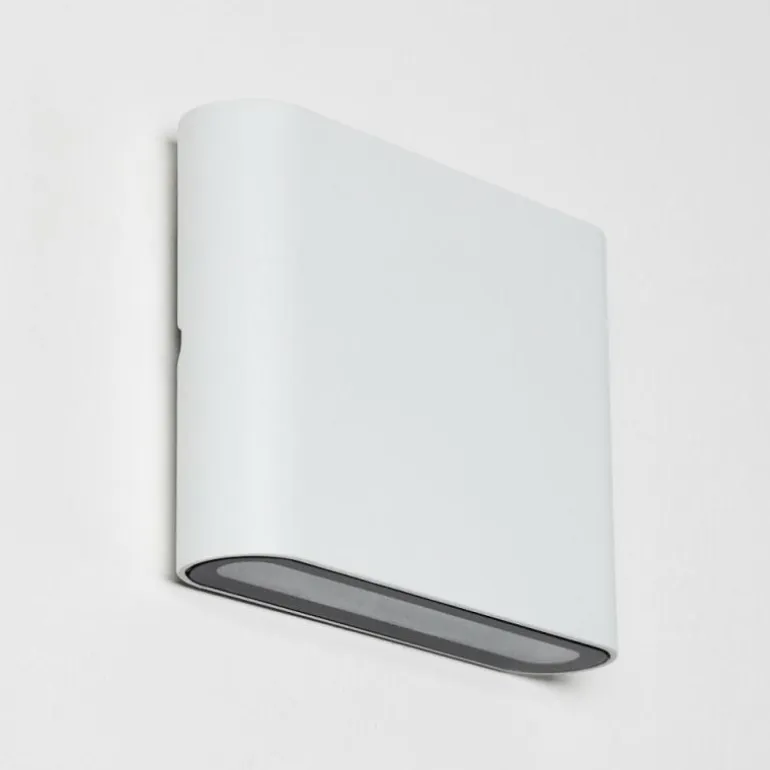 Applique murale d'extérieur Tinglev LED Blanc, 2 lumières