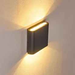 Applique murale d'extérieur Tinglev LED Anthracite, 2 lumières