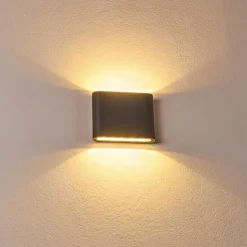 Applique murale d'extérieur Tinglev LED Anthracite, 2 lumières