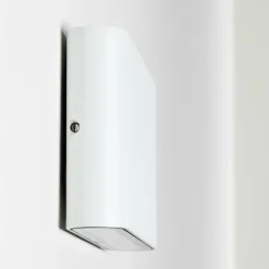 Applique murale d'extérieur Tinglev LED Blanc, 2 lumières