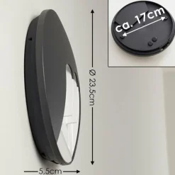 Applique murale d'extérieur Silvso LED Anthracite, 3 lumières