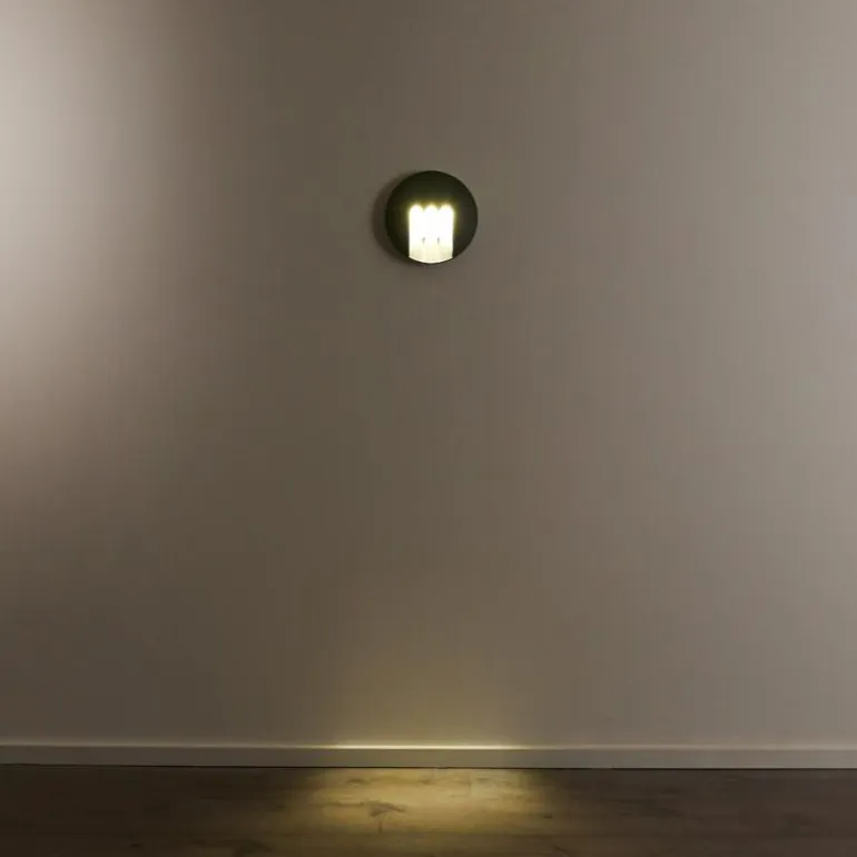 Applique murale d'extérieur Silvso LED Anthracite, 3 lumières