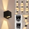 Applique murale d'extérieur Fauderup LED Anthracite, 2 lumières