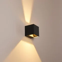 Applique murale d'extérieur Fauderup LED Anthracite, 2 lumières