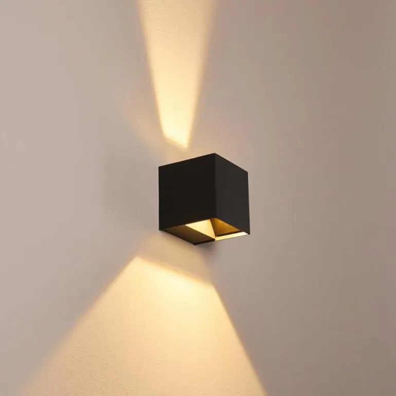 Applique murale d'extérieur Fauderup LED Anthracite, 2 lumières