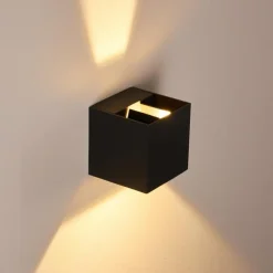 Applique murale d'extérieur Fauderup LED Anthracite, 2 lumières
