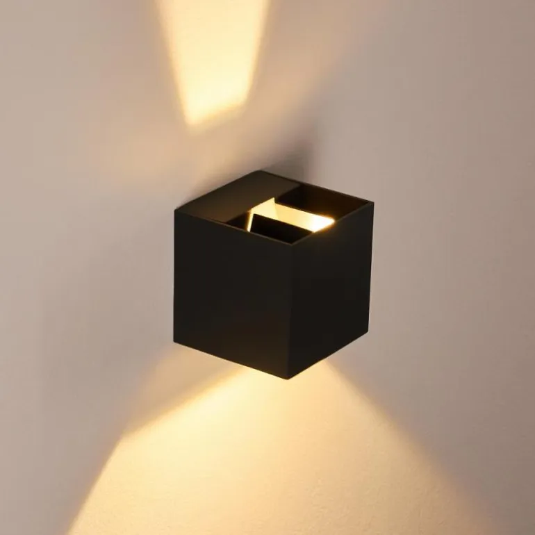 Applique murale d'extérieur Fauderup LED Anthracite, 2 lumières
