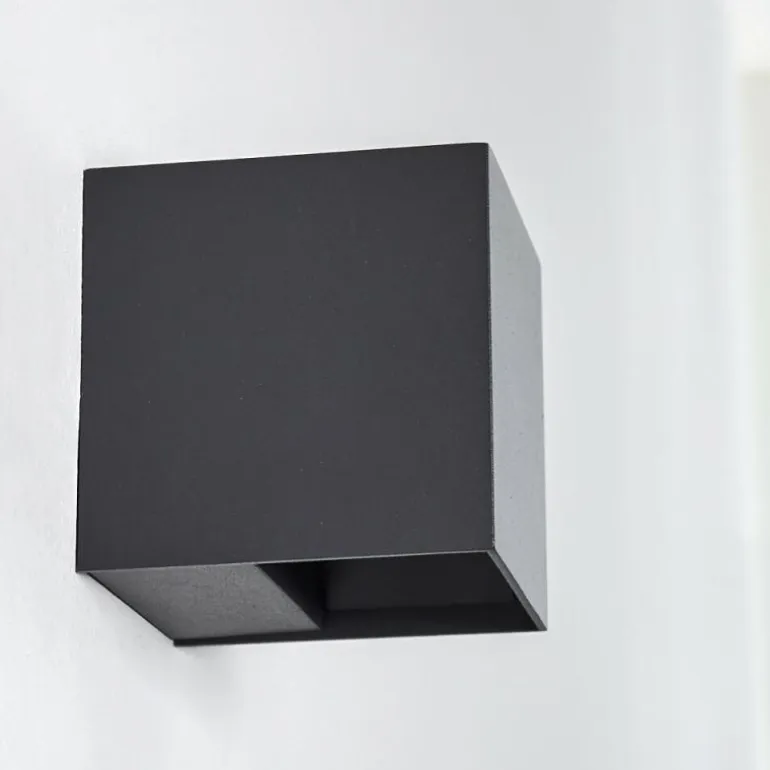 Applique murale d'extérieur Fauderup LED Anthracite, 2 lumières