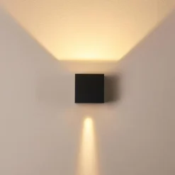 Applique murale d'extérieur Fauderup LED Anthracite, 2 lumières