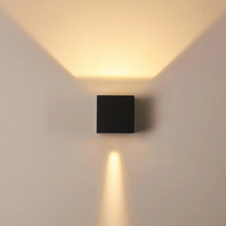 Applique murale d'extérieur Fauderup LED Anthracite, 2 lumières