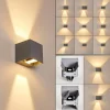 Applique murale d'extérieur Fauderup LED Gris, 2 lumières
