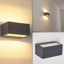 Applique murale d'extérieur Spidern LED Anthracite, 1 lumière