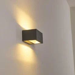Applique murale d'extérieur Spidern LED Anthracite, 1 lumière