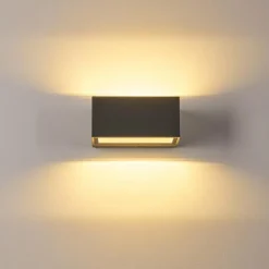 Applique murale d'extérieur Spidern LED Anthracite, 1 lumière