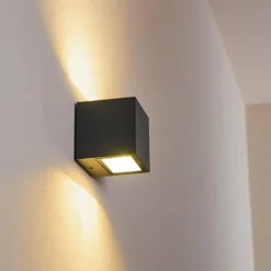 Applique murale d'extérieur Spidern LED Anthracite, 1 lumière