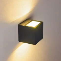 Applique murale d'extérieur Spidern LED Anthracite, 1 lumière