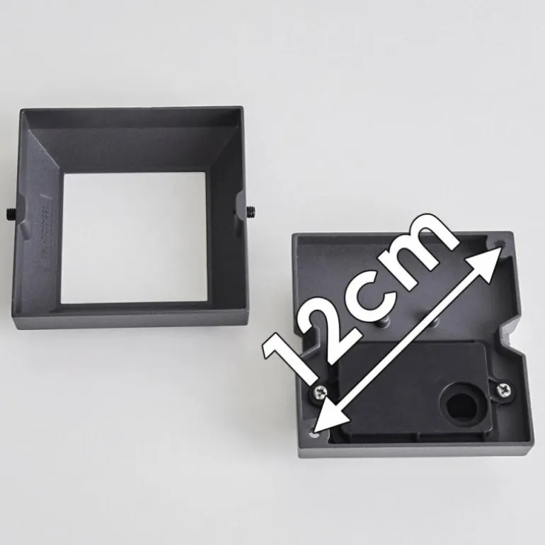 Applique murale d'extérieur Alkmaar LED Anthracite, 1 lumière