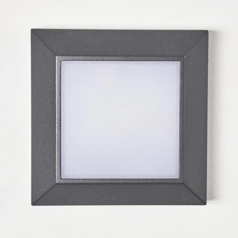 Applique murale d'extérieur Alkmaar LED Anthracite, 1 lumière
