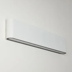 Applique murale d'extérieur Tinglev LED Blanc, 2 lumières