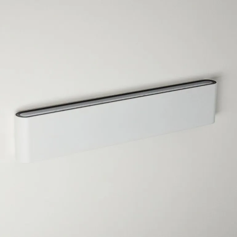 Applique murale d'extérieur Tinglev LED Blanc, 2 lumières