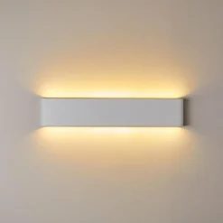 Applique murale d'extérieur Tinglev LED Blanc, 2 lumières