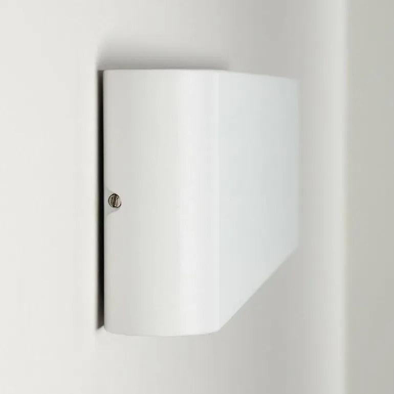 Applique murale d'extérieur Tinglev LED Blanc, 2 lumières