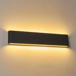 Applique murale d'extérieur Tinglev Anthracite, 2 lumières