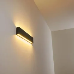 Applique murale d'extérieur Tinglev Anthracite, 2 lumières