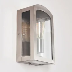 Applique murale d'extérieur Chipola Acier inoxydable, 1 lumière