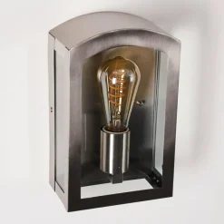 Applique murale d'extérieur Chipola Acier inoxydable, 1 lumière