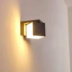 Applique murale d'extérieur Swanek LED Anthracite, 1 lumière