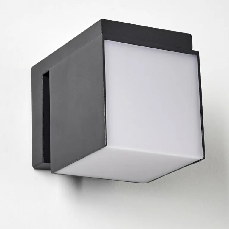 Applique murale d'extérieur Swanek LED Anthracite, 1 lumière