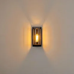 Applique murale d'extérieur Palanga Noir, 1 lumière