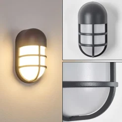 Applique murale d'extérieur Kyrenia LED Anthracite, 1 lumière