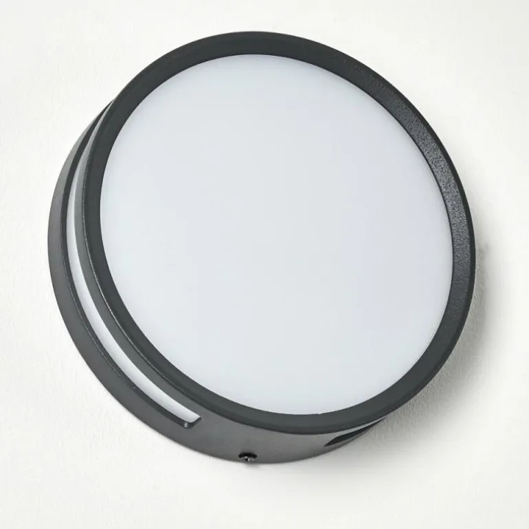 Applique murale d'extérieur Chiavari LED Anthracite, 1 lumière