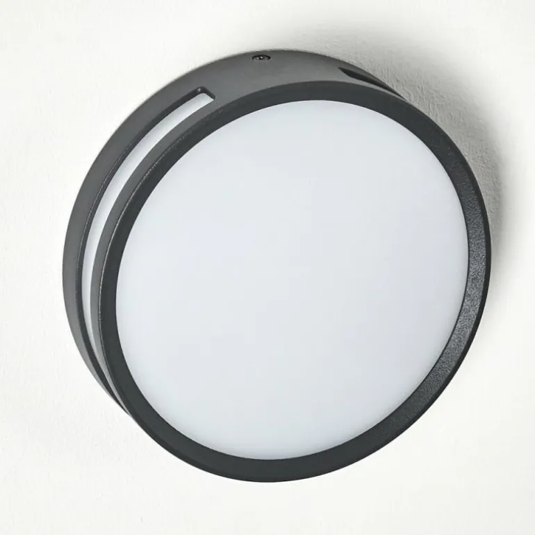 Applique murale d'extérieur Chiavari LED Anthracite, 1 lumière