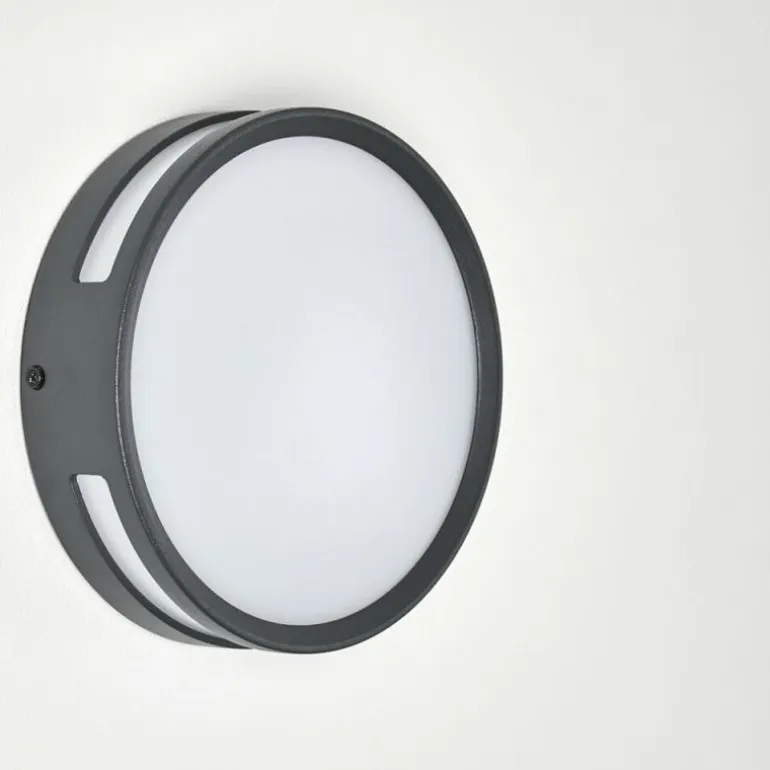 Applique murale d'extérieur Chiavari LED Anthracite, 1 lumière
