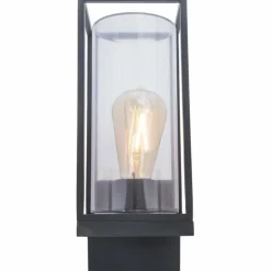 Applique murale d'extérieur Lutec Flair Anthracite, 1 lumière