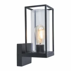Applique murale d'extérieur Lutec Flair Anthracite, 1 lumière
