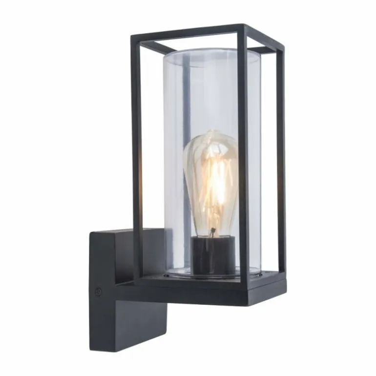 Applique murale d'extérieur Lutec Flair Anthracite, 1 lumière