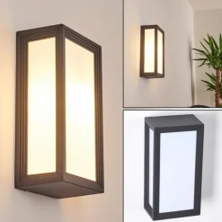 Applique murale d'extérieur Montreux LED Anthracite, 1 lumière